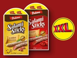 Dulano Salami Sticks XXL, 
         120 g