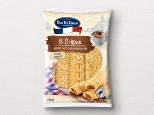 Duc de Coeur Crêpes mit Schokoladencremefüllung, 
         8x 32 g