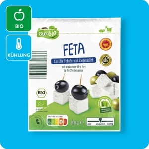 GUT BIO Bio-Feta, Aus Bio-Schafs- und -Ziegenmilch