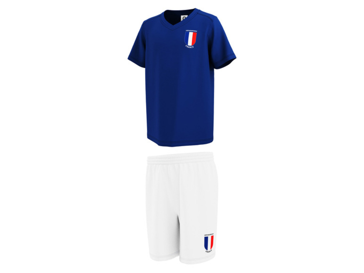 Bild 2 von Kleinkinder Kinder Trikot-Set »UEFA EURO 2024«, Frankreich