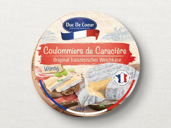 Bild 1 von Duc de Coeur Coulommiers de Caractère, 
         350 g