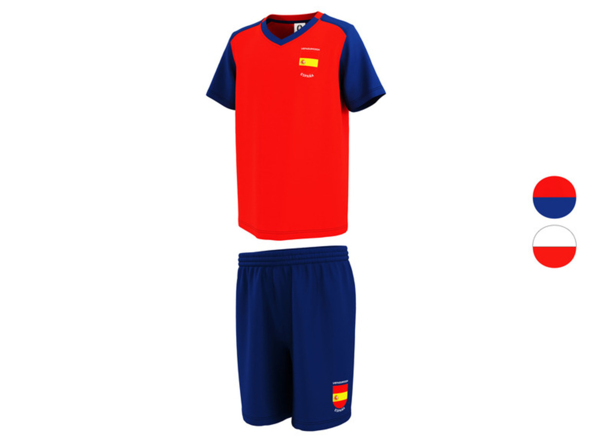 Bild 1 von Kleinkinder/Kinder Trikot-Set »UEFA EURO 2024«, Spanien