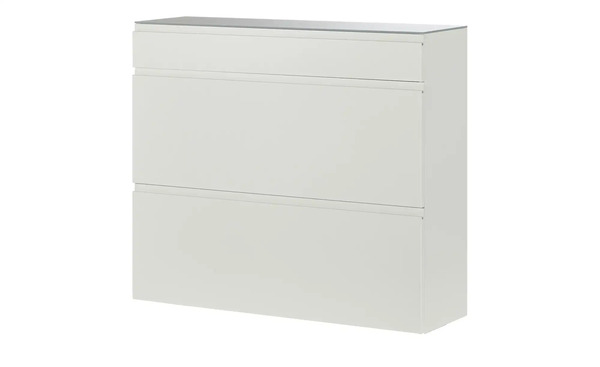 Bild 1 von Wohnwert Schuhschrank  Nicolo - creme - 110 cm - 96 cm - 33 cm - Garderoben & Kleiderstangen