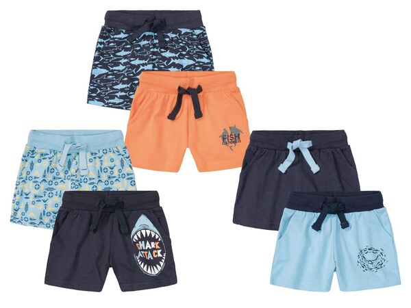 Bild 1 von lupilu® 2 Kleinkinder-Sweatshorts, 
         2 Stück