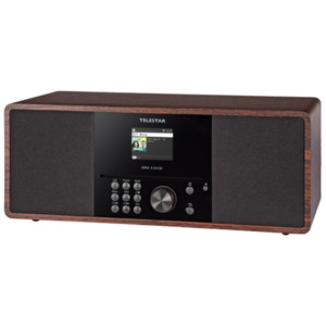 Dab+ Digitalradio mit CD Player Dira S24Cd, holzoptik