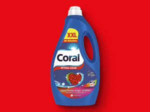 Coral Flüssigwaschmittel XXL 60 Wäschen, 
         3 l
