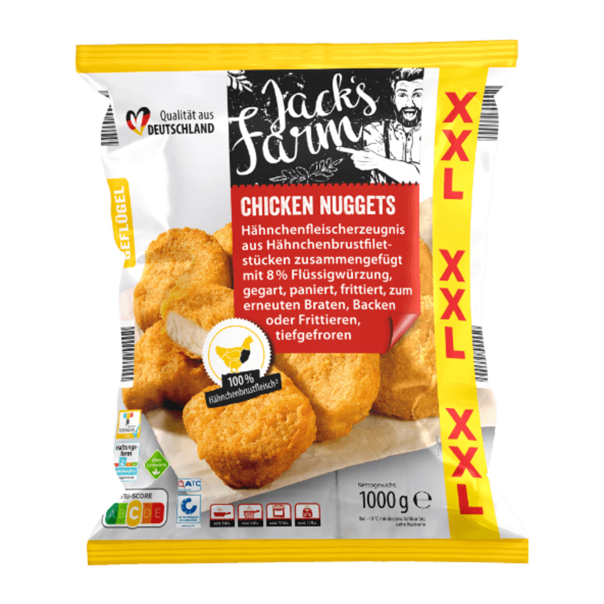 Bild 1 von JACK’S FARM Chicken Nuggets XXL