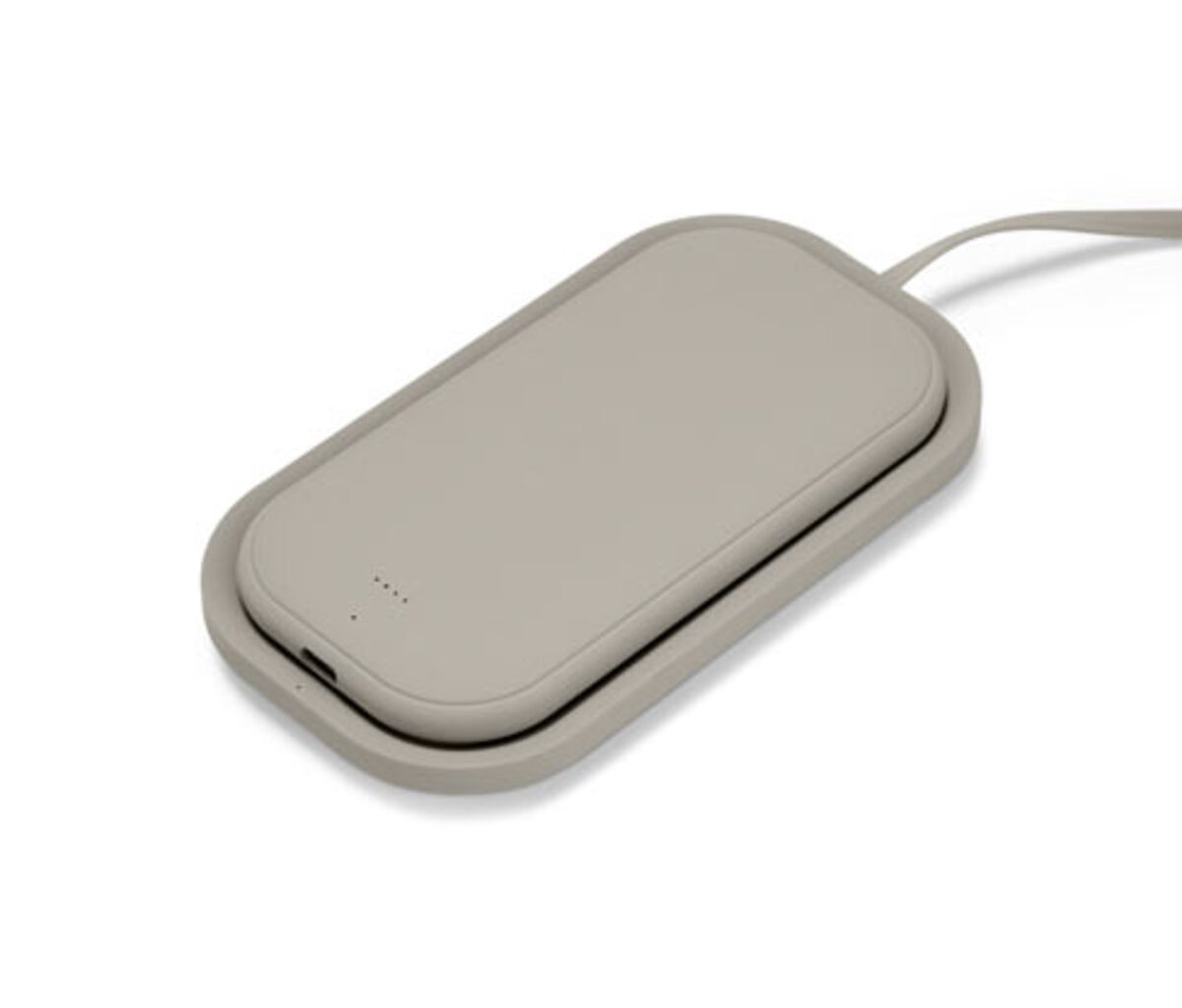 Bild 1 von Kabellose Powerbank inkl. Ladegerät, grau