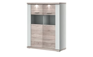 uno Highboard   Titan holzfarben Maße (cm): B: 106 H: 131 T: 42 Kommoden & Sideboards