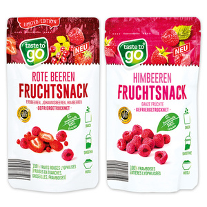 Taste to go Fruchtsnack