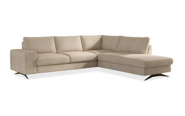 Bild 1 von Theodor Sass - Wohnlandschaft Hugo, beige, Ottomane rechts