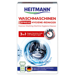 Heitmann Waschmaschinen Express Hygiene-Reiniger 3in1