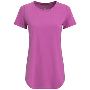 Damen Yoga-T-Shirt mit Rundhals LILA