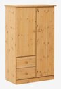 Bild 1 von Kleiderschrank LYNE 94x148 Kiefer gebeizt