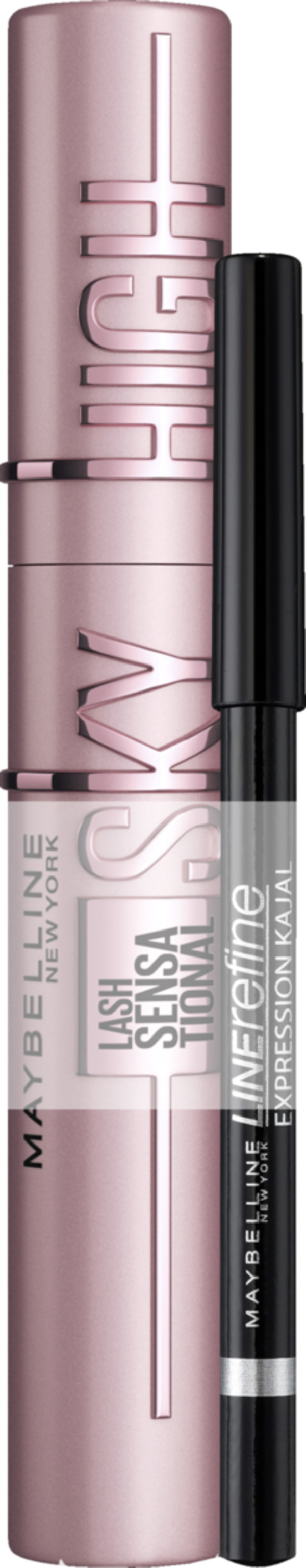 Bild 1 von Maybelline New York Lash Sensational Sky High Mascara Very Black+ Expression Kajal Nr. 33 Black