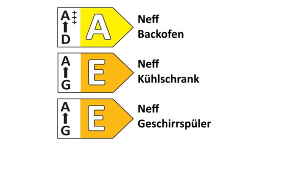 Bild 4 von Nobilia - Einbauküche Esilia, weiß matt/fjordblau, inkl. Neff Elektrogeräte