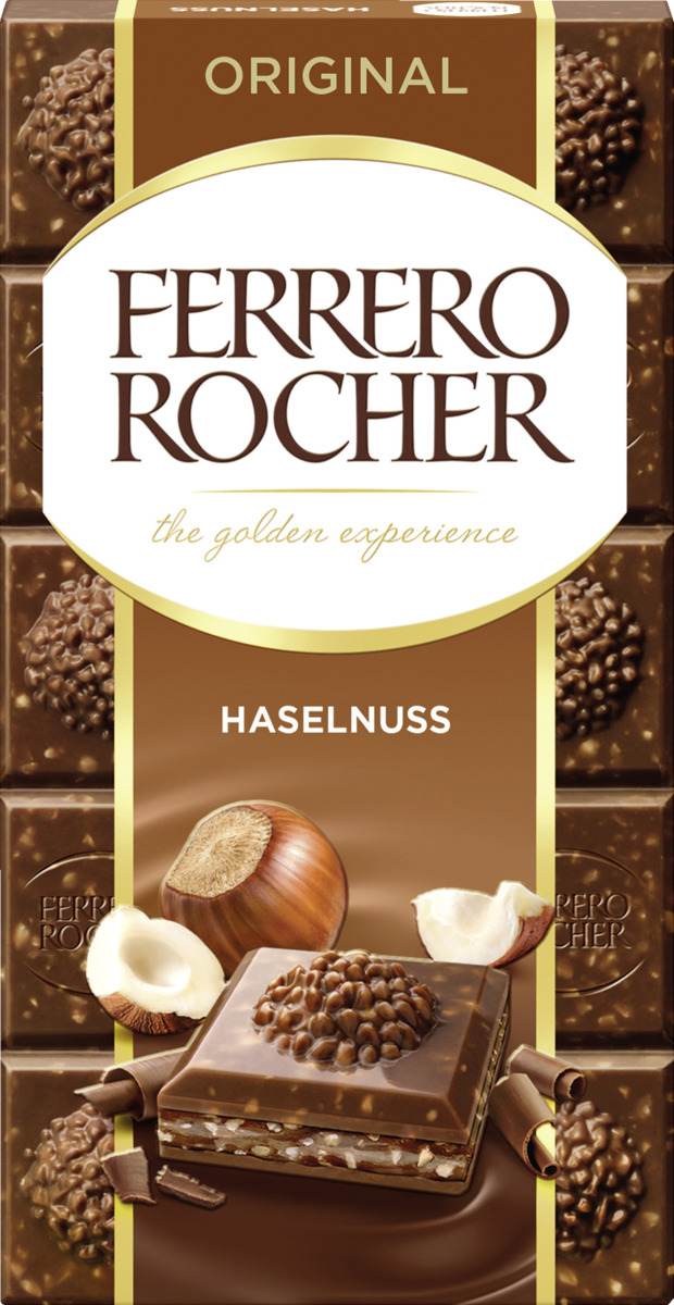 Bild 1 von Ferrero Original Milchschokolade Mit Haselnuss, 90 g