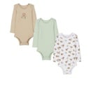 Bild 3 von LILY & DAN Bio-Baby-Bodys, 3er-Set