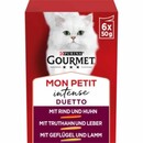 Bild 1 von GOURMET Mon Petit Intense 8x6x50g Duetti mit Fleisch