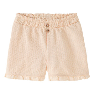 Baby Shorts aus Musselin BEIGE