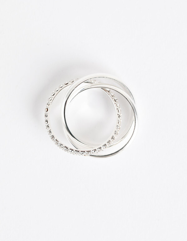 Bild 1 von Damen Ring - 3er-Pack