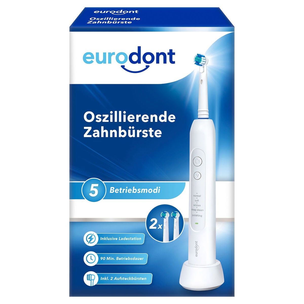 Bild 2 von EURODONT Oszillierende Zahnbürste oder Schallzahnbürste