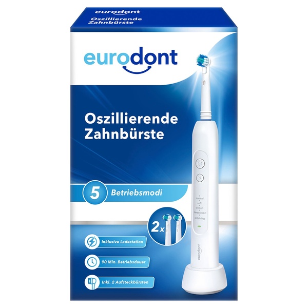 Bild 2 von EURODONT Oszillierende Zahnbürste oder Schallzahnbürste