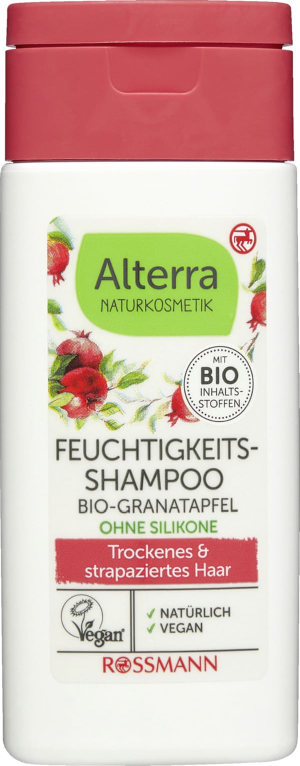 Bild 1 von Alterra NATURKOSMETIK Feuchtigkeits-Shampoo Reisegröße, 50 ml