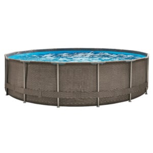 Elite Frame Pool, Rattan-Style, Ø 457 cm