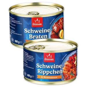 Simon Schweine-Braten / Rippchen