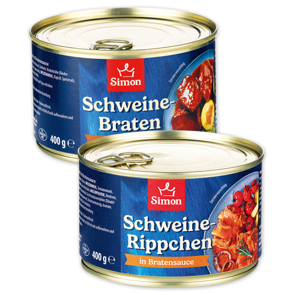 Bild 1 von Simon Schweine-Braten / Rippchen