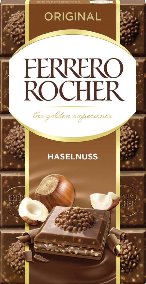 Bild 2 von Ferrero Original Milchschokolade Mit Haselnuss, 90 g