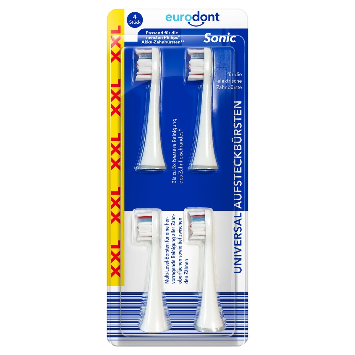 Bild 1 von EURODONT Universal-Aufsteckbürsten, 4er-/6er-Packung