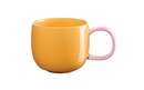 Bild 1 von Henkelbecher Joy, Tasse gelb/Henkel rosa, 04 l