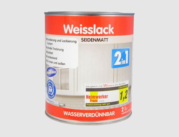 Bild 1 von Weisslack 2in1 seidenmatt