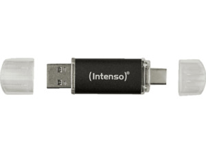 INTENSO Drive 3 USB-Stick, 32 GB, 70 MB/s, Anthrazit, Anthrazit