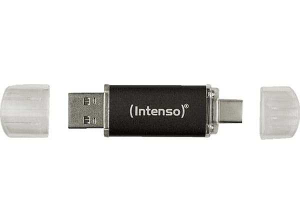 Bild 1 von INTENSO Drive 3 USB-Stick, 32 GB, 70 MB/s, Anthrazit, Anthrazit