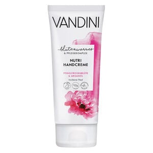 VANDINI Nutri Handcreme Pfingstrosenblüte & Arganöl