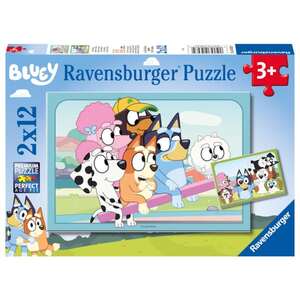 Bluey - Kinderpuzzle - Spa&#223; mit Bluey - 2 x 12 Teile