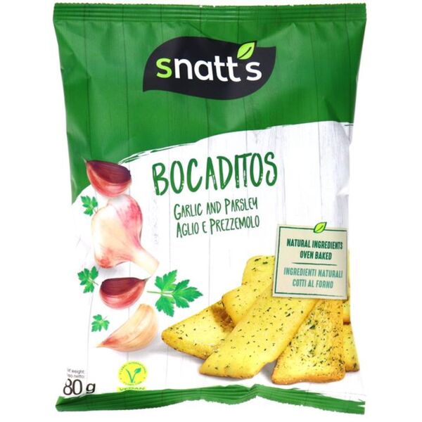 Bild 1 von Snatts Brot Cracker Knoblauch & Petersilie