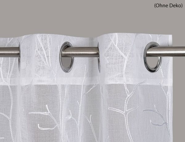 Bild 3 von Ösenschal Elias Weiß