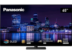 PANASONIC TX-65MZW984 OLED UHD TV (Flat, 65 Zoll / 164 cm, 4K, SMART TV, my Home Screen 8.0), Schwarz