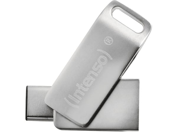 Bild 1 von INTENSO CMOBILE LINE USB-Stick, 64 GB, 70 MB/s, Silber, Silber