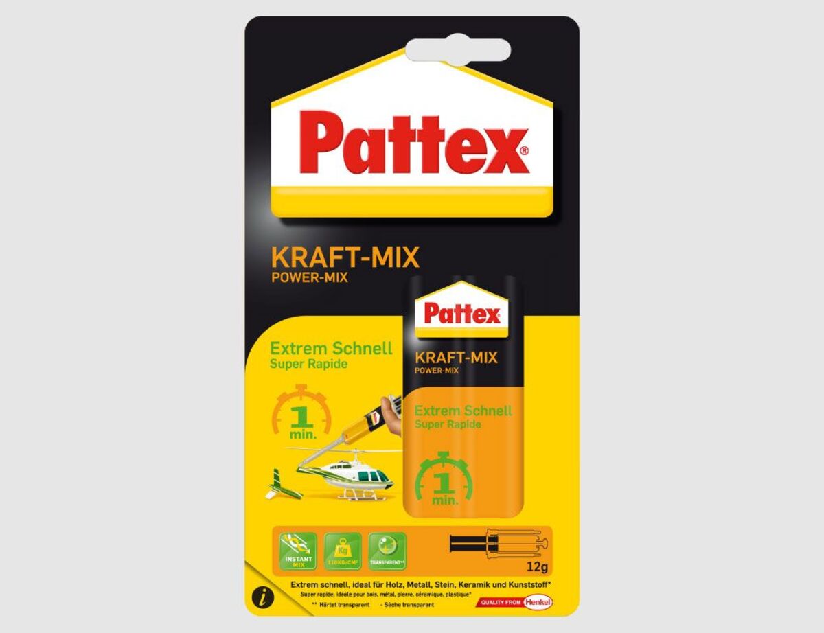 Bild 1 von Pattex Kraft-Mix Sekundenkleber