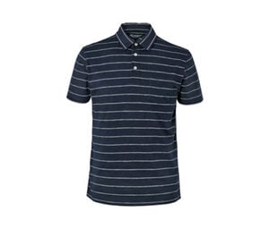 Jersey-Poloshirt, navy