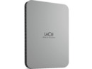 Bild 1 von LACIE Mobile Drive Festplatte, 2 TB HDD, 2,5 Zoll, extern, Moon Silver, Moon Silver