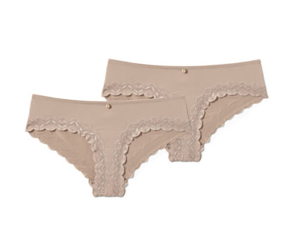 2 Brazil-Slips, beige von Tchibo für 12,99 € ansehen!