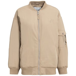 Damen Bomberjacke mit Reißverschluss BEIGE