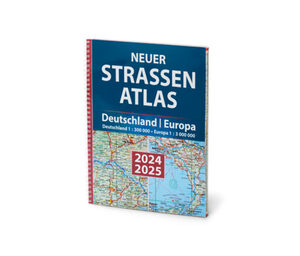 Buch: Neuer Straßen-Atlas Deutschland/Europa 2024/2025