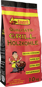 Favorit Holzkohle 10 kg